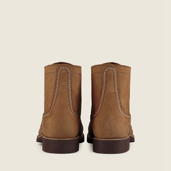 Bottes Red Wing Heritage - Iron Ranger - Short Chinook Cuir - Kaki - Femme 530XKVQCN